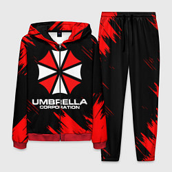 Костюм мужской Umbrella Corporation, цвет: 3D-красный