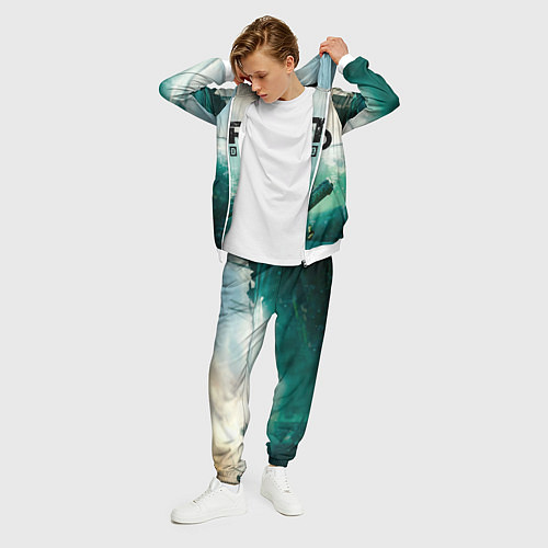 Мужской костюм METRO EXODUS / 3D-Белый – фото 3