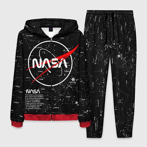 Мужской костюм NASA / 3D-Красный – фото 1