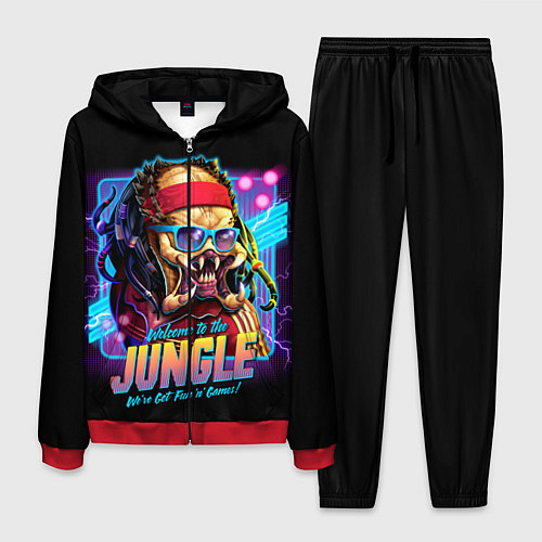 Мужской костюм PREDATOR / 3D-Красный – фото 1