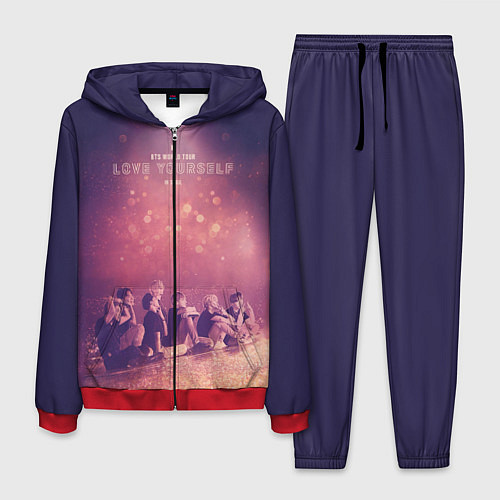 Мужской костюм BTS / 3D-Красный – фото 1