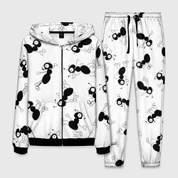 Костюм мужской Муравьи, цвет: 3D-черный