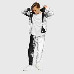 Костюм мужской Galaxy wolf, цвет: 3D-белый — фото 2