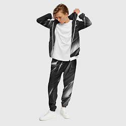 Костюм мужской GEOMETRY STRIPES BLACK & WHITE, цвет: 3D-белый — фото 2