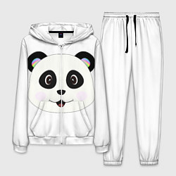 Костюм мужской Panda, цвет: 3D-белый