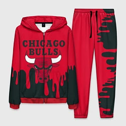Костюм мужской Chicago Bulls, цвет: 3D-красный