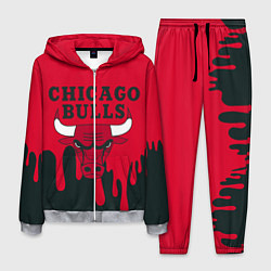 Костюм мужской Chicago Bulls, цвет: 3D-меланж