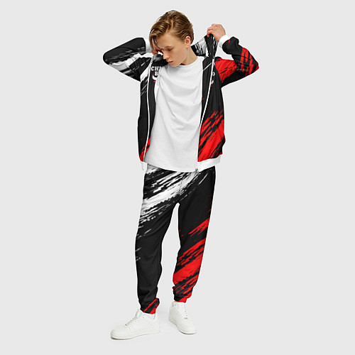 Мужской костюм CHICAGO BULLS / 3D-Белый – фото 3