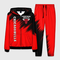 Костюм мужской CHICAGO BULLS, цвет: 3D-черный