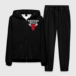 Костюм мужской CHICAGO BULLS, цвет: 3D-черный