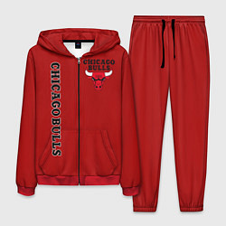 Костюм мужской CHICAGO BULLS, цвет: 3D-красный