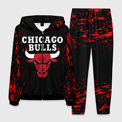 Костюм мужской CHICAGO BULLS, цвет: 3D-черный