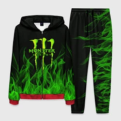 Костюм мужской MONSTER ENERGY, цвет: 3D-красный