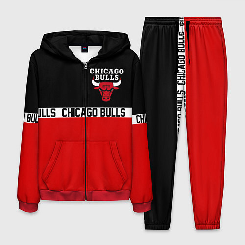 Мужской костюм CHICAGO BULLS / 3D-Красный – фото 1