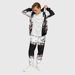 Костюм мужской CYBERPUNK 2077 SAMURAI GLITCH, цвет: 3D-черный — фото 2