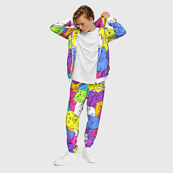 Костюм мужской МИЛЫЕ КОТЯТКИ, цвет: 3D-белый — фото 2