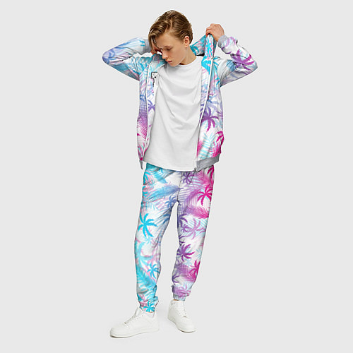 Мужской костюм GTA VICE CITY / 3D-Меланж – фото 3