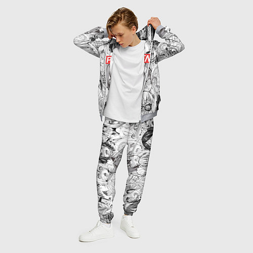 Мужской костюм SENPAI / 3D-Меланж – фото 3