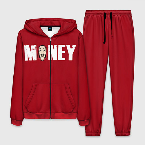 Мужской костюм Money / 3D-Красный – фото 1