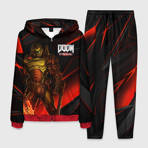 Мужской костюм DOOM ETERNAL / 3D-Красный – фото 1