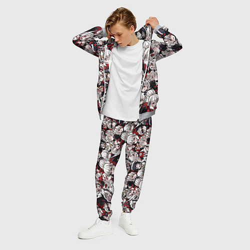 Мужской костюм Helltaker / 3D-Меланж – фото 3