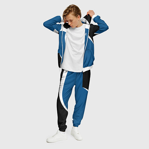 Мужской костюм Russia / 3D-Белый – фото 3