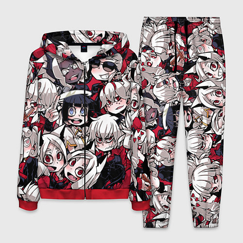 Мужской костюм Helltaker / 3D-Красный – фото 1