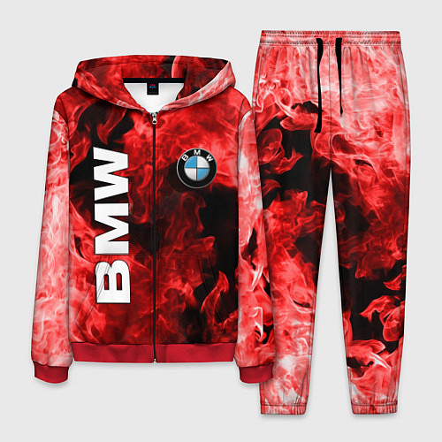 Мужской костюм BMW FIRE / 3D-Красный – фото 1