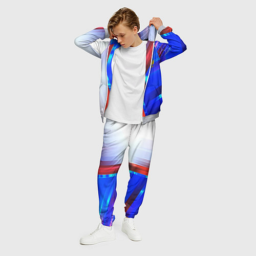 Мужской костюм RUSSIA SPORT / 3D-Меланж – фото 3