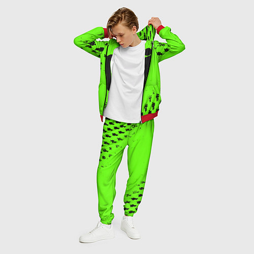 Мужской костюм BILLIE EILISH БИЛЛИ АЙЛИШ / 3D-Красный – фото 3