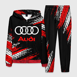 Костюм мужской AUDI, цвет: 3D-красный