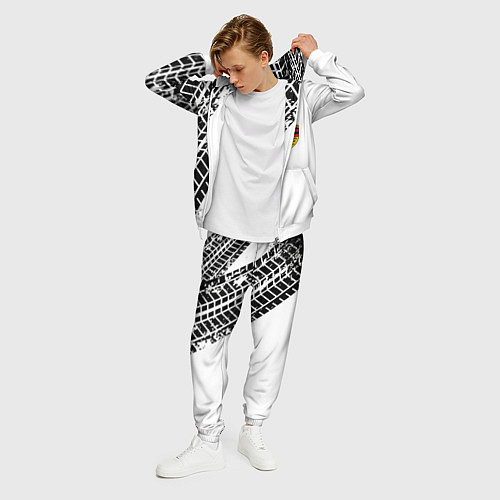 Мужской костюм PORSCHE / 3D-Белый – фото 3