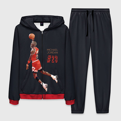 Мужской костюм MICHAEL JORDAN / 3D-Красный – фото 1