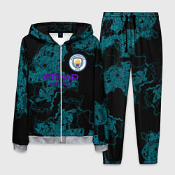 Костюм мужской Manchester City МанСити, цвет: 3D-меланж