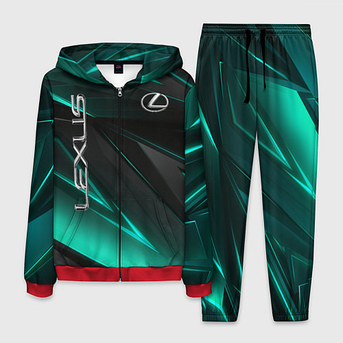 Мужской костюм Lexus / 3D-Красный – фото 1