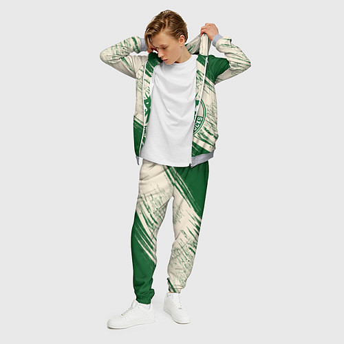 Мужской костюм Милуоки Бакс / 3D-Меланж – фото 3