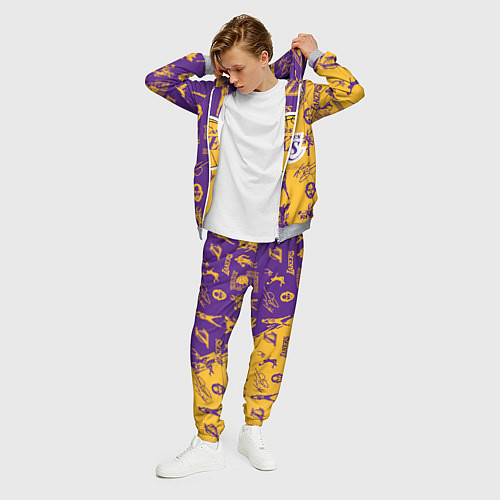 Мужской костюм КОБИ БРАЙАНТ / 3D-Меланж – фото 3