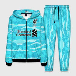 Костюм мужской LIVERPOOL выездная сезон 2021, цвет: 3D-черный