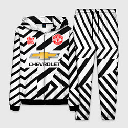 Костюм мужской MANCHESTER UNITED 2021, цвет: 3D-черный