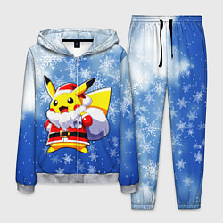 Костюм мужской НОВОГОДНИЙ ПИКАЧУ, цвет: 3D-меланж