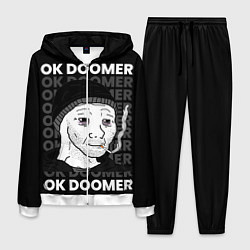 Костюм мужской OK DOOMER, цвет: 3D-белый