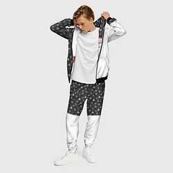 Костюм мужской Дедушка Мороз, цвет: 3D-черный — фото 2