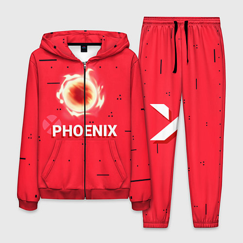 Мужской костюм Phoenix / 3D-Красный – фото 1