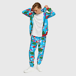 Костюм мужской Новый год, цвет: 3D-красный — фото 2