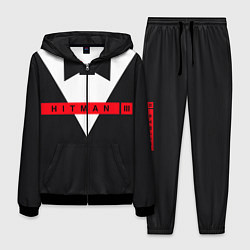 Костюм мужской Hitman III, цвет: 3D-черный