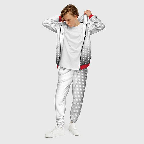 Мужской костюм Infiniti / 3D-Красный – фото 3