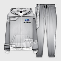 Костюм мужской SUBARU СУБАРУ, цвет: 3D-белый