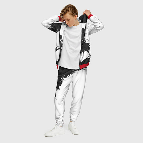 Мужской костюм Bleach Блич / 3D-Красный – фото 3