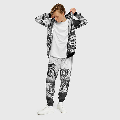 Мужской костюм ДРАКОНЫ DRAGONS / 3D-Черный – фото 3