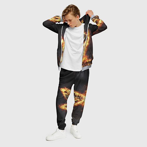 Мужской костюм ВИКИНГИ VIKINGS V / 3D-Меланж – фото 3